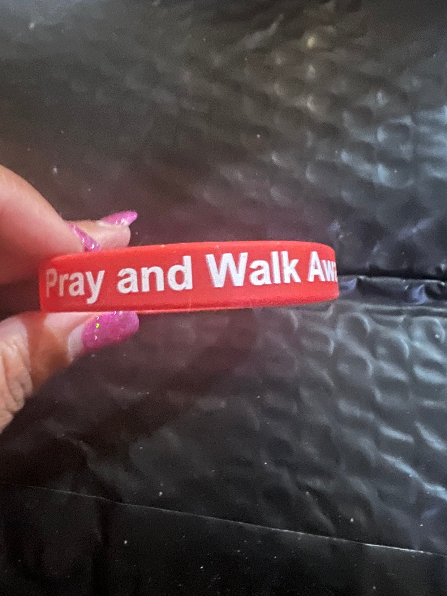 Pray and Walk Away. Bracelet